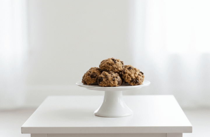 Ciasteczka owsiane z bananem