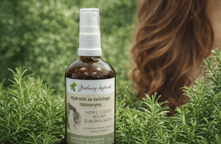 Rozmaryn na włosy