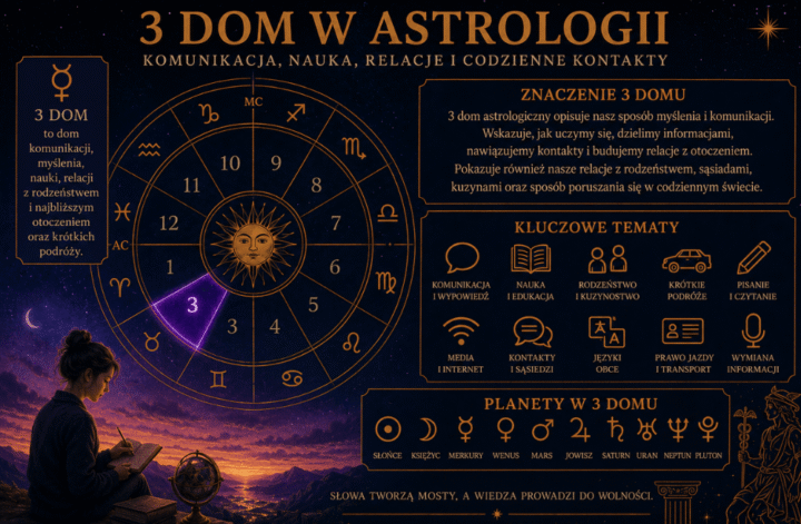 3 dom astrologia