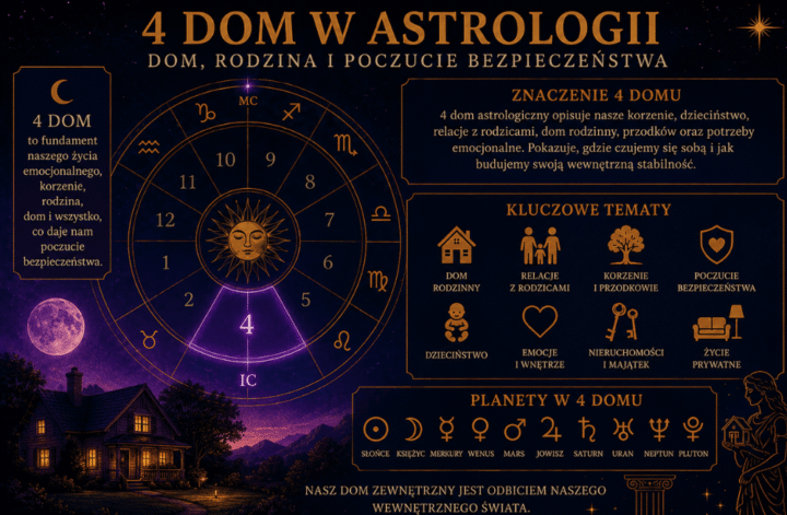 4 dom astrologia