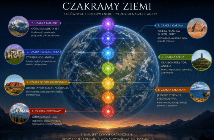 czakramy ziemi