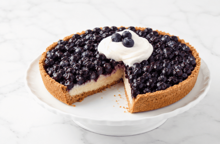 tarta z borówkami