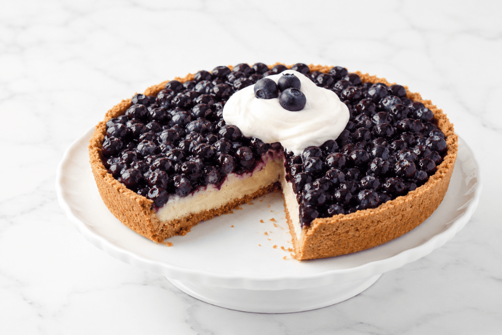 tarta z borówkami