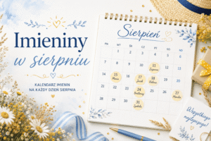 imieniny w sierpniu