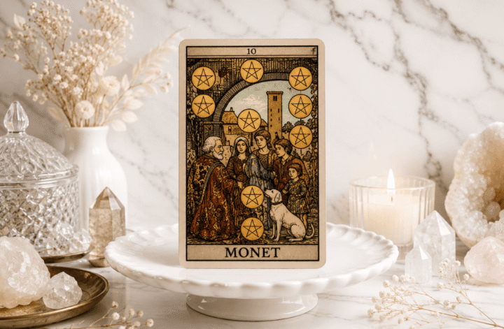 10 monet tarot