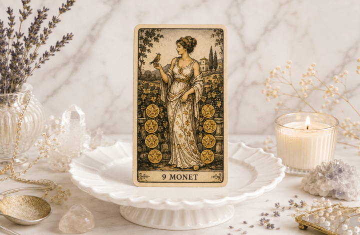 9 monet tarot