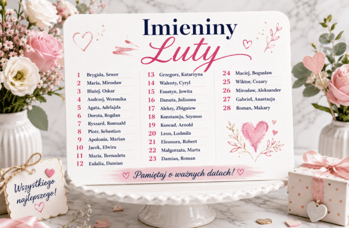 Imieniny luty
