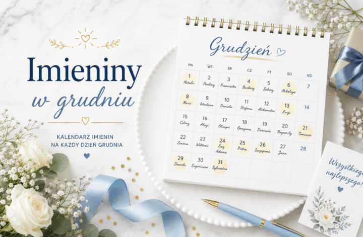 Imieniny w grudniu