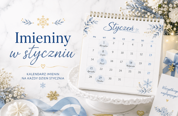 Imieniny w styczniu