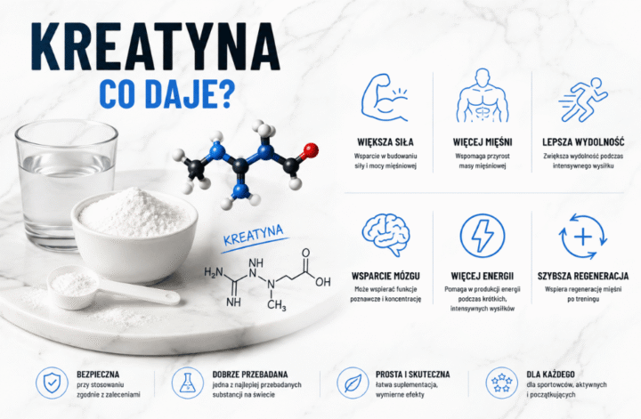 co daje kreatyna