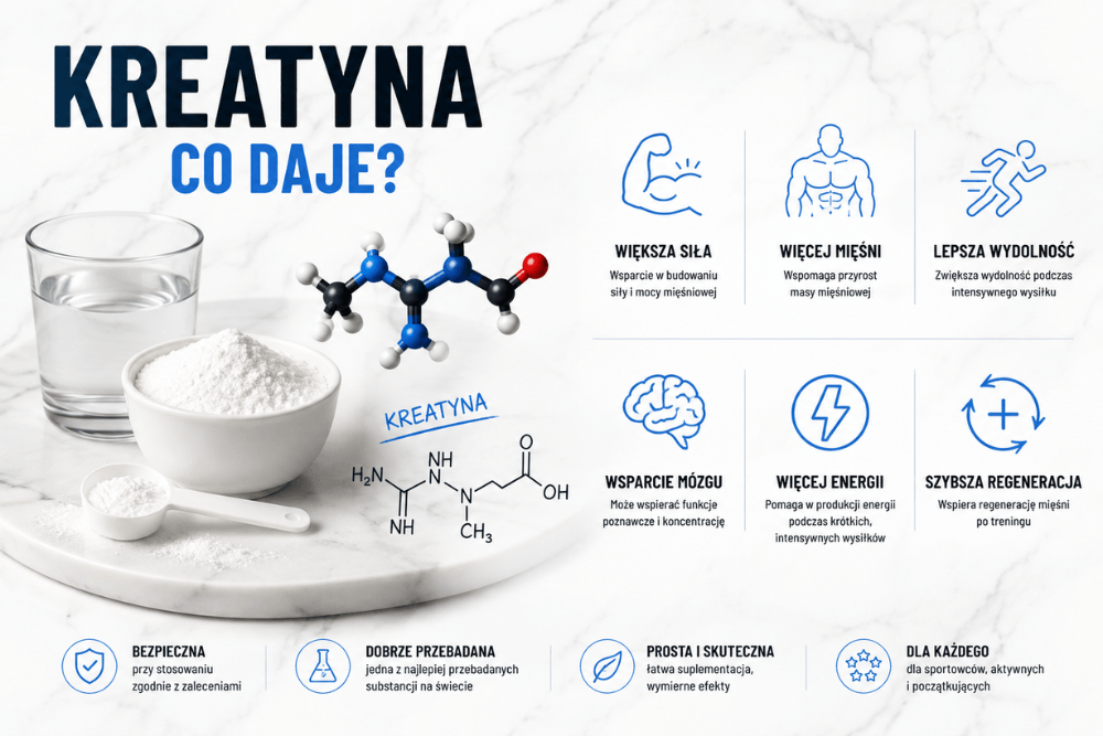 co daje kreatyna