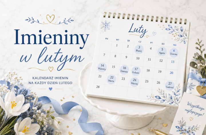 imieniny w lutym