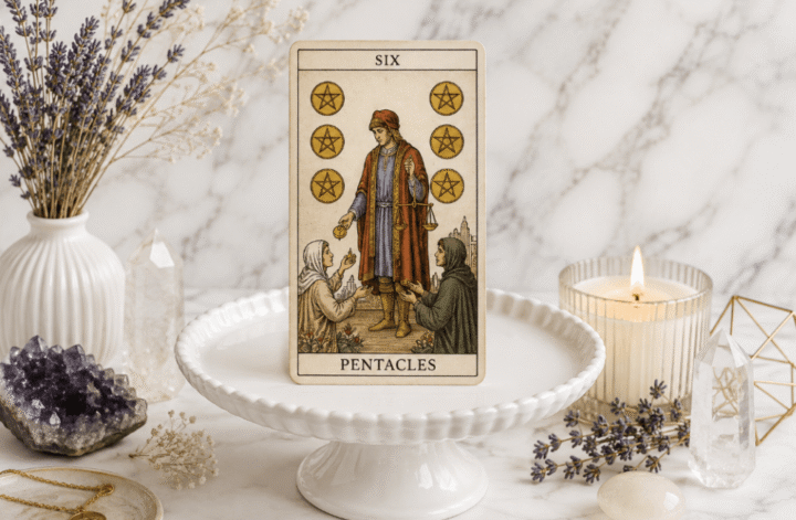 6 monet tarot