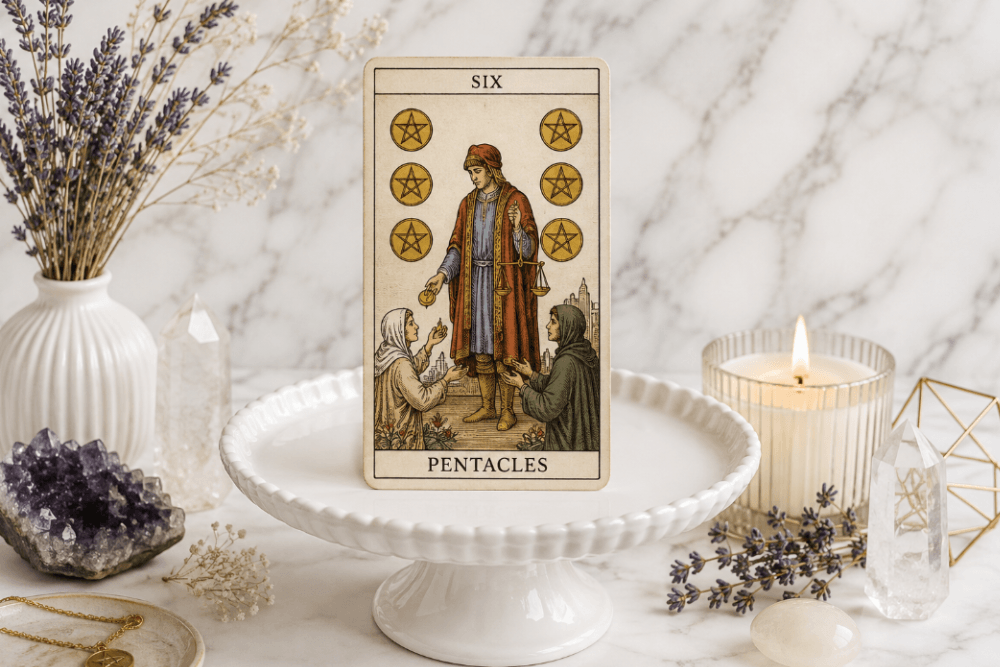 6 monet tarot