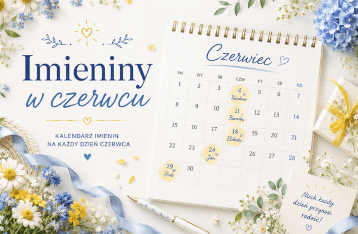 Imieniny w czerwcu