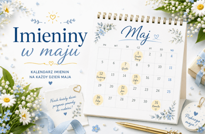 Imieniny w maju